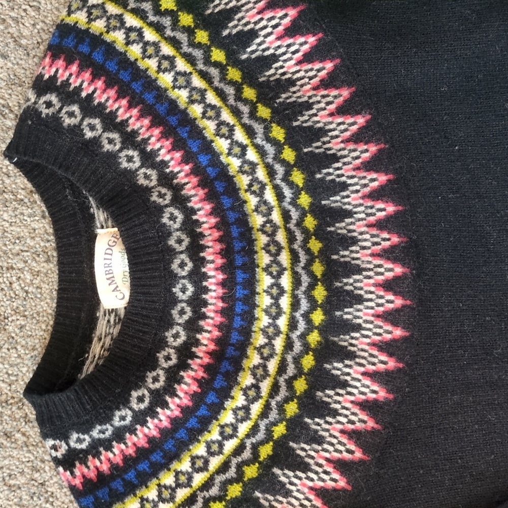 Lambswool Fairisle Sweater - Picture 2 of 5